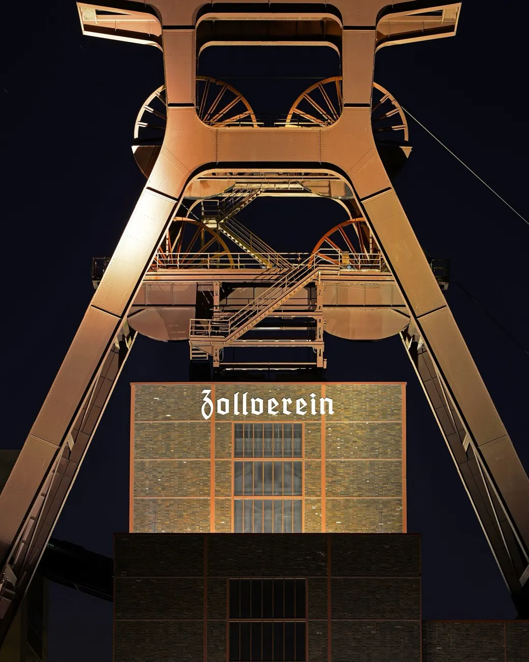 Castillete de Zollverein, en Essen, sede de la región Rhine-Ruhr